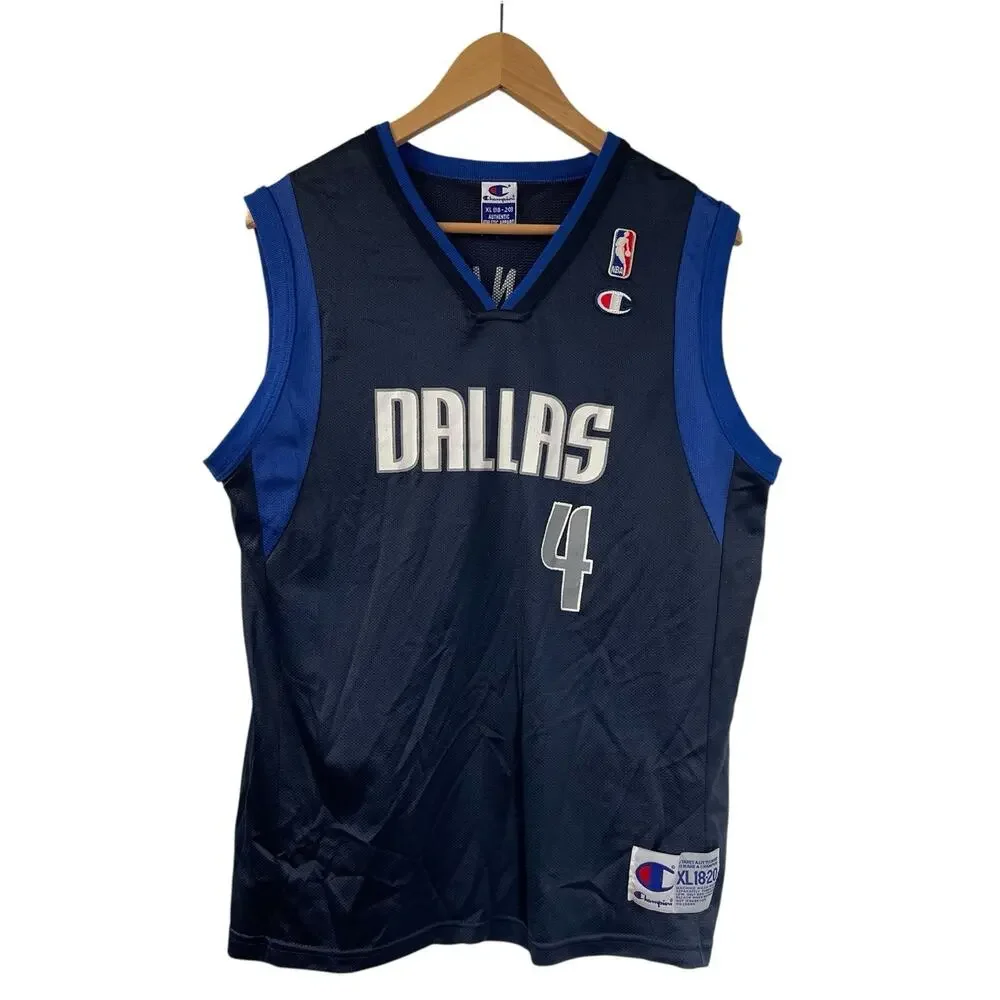 Michael Finley Basketball Jersey Dallas Mavericks Champion Youth XL 18-20 - Picture 4 of 9